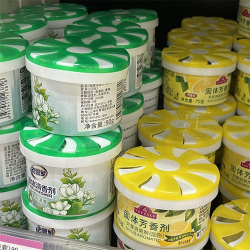 TOPVALU 特慧优固体芳香剂柠檬香味魔力香味