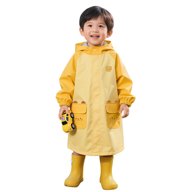 幼儿园小学生连体防暴雨雨衣图片