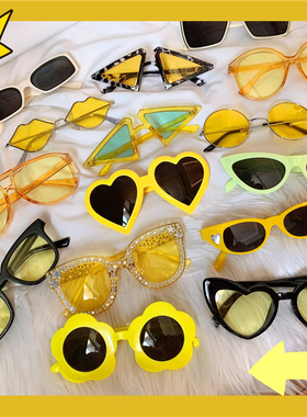 墨镜韩国蹦迪ins情侣太阳镜