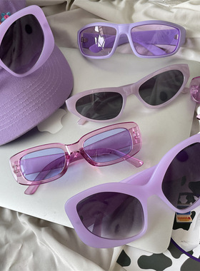 法式氛围显脸小遮颧骨防晒太阳镜