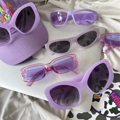 法式氛围显脸小遮颧骨防晒太阳镜