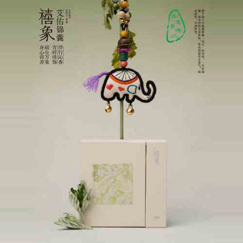 禧象非遗晋绣香囊东方时髦配饰