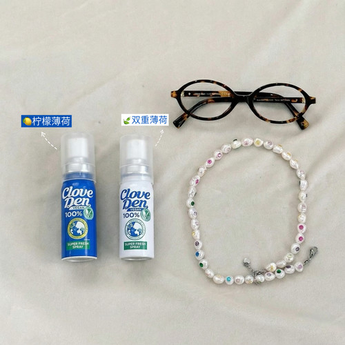 薄荷清新口喷CloveDen无酒精无糖