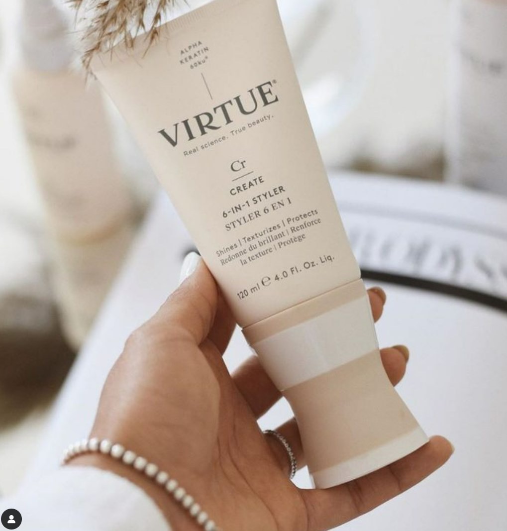 VIRTUE造型乳柔顺光泽保湿