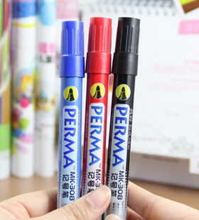 真彩MK308记号笔 粗 单头记号笔 油性 大笔头记号笔 单支价