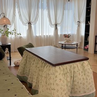 款加厚脱胆拆洗茶几火炉烤火被罩取暖电暖桌罩烤火被子