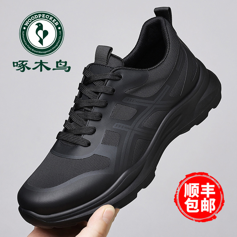 啄木鸟男鞋秋季新款软底运动休闲鞋子男潮流百搭户外旅游鞋跑步鞋