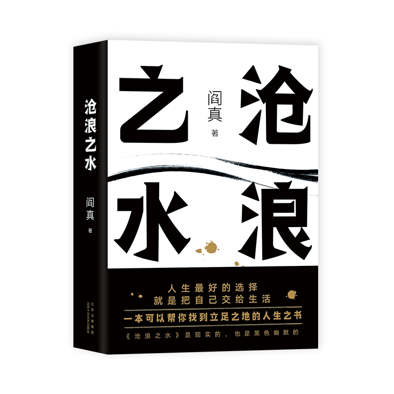 沧浪之水 阎真 赠书签 中国现当代小说 现当代小说职场书籍 活着之上新华书店畅销排行榜书籍篇小说 官场小说人民的名义
