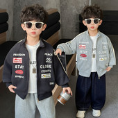 有春秋男11岁百搭普通外套