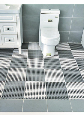 洗澡间专用防滑垫沐浴地垫孕妇可拼接地胶垫淋浴室洗手间耐磨pvcF