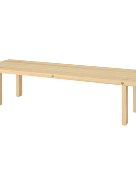 宜家国内代购STOCKHOLM斯德哥尔摩实木茶几洽谈桌160x45 厘米