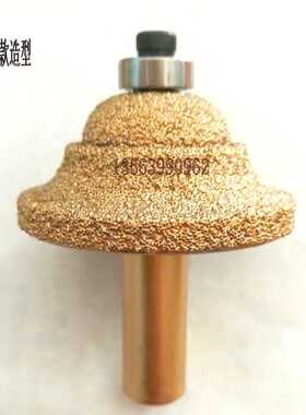 恒利钎焊金刚石刀具欧式6石英石大理石加工工具橱柜加工前沿造型