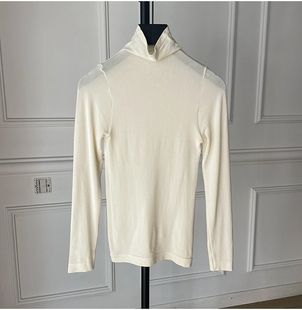 女针织衫 出岛国单刚需纯色堆堆领打底衫 高弹力 全色入 良心推荐