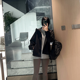 外套 干爽透气又防水风衣连帽短款 都市系列 户外运动好物