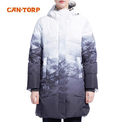 C242184756秋冬正品Cantorp肯拓普户外女保暖厚款羽绒服防风外套