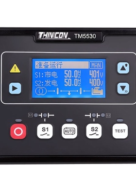 TM5511/5512自动转换开关控制器TM5520/5530电源切换显示屏模块