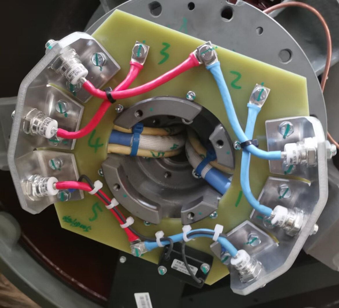 利莱森玛发电机整流器esc130ed002-z二极管压敏电阻散热片调压板