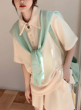 针织小披肩2025新款春秋女时尚外搭衬衫毛衣坎肩办公室护肩颈保暖