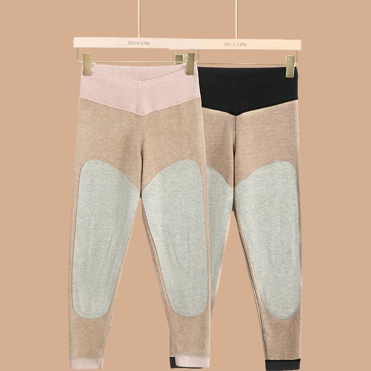 秋兔Qiou tu女士臻品羊绒抗菌护膝单裤秋裤保暖裤Q7916K