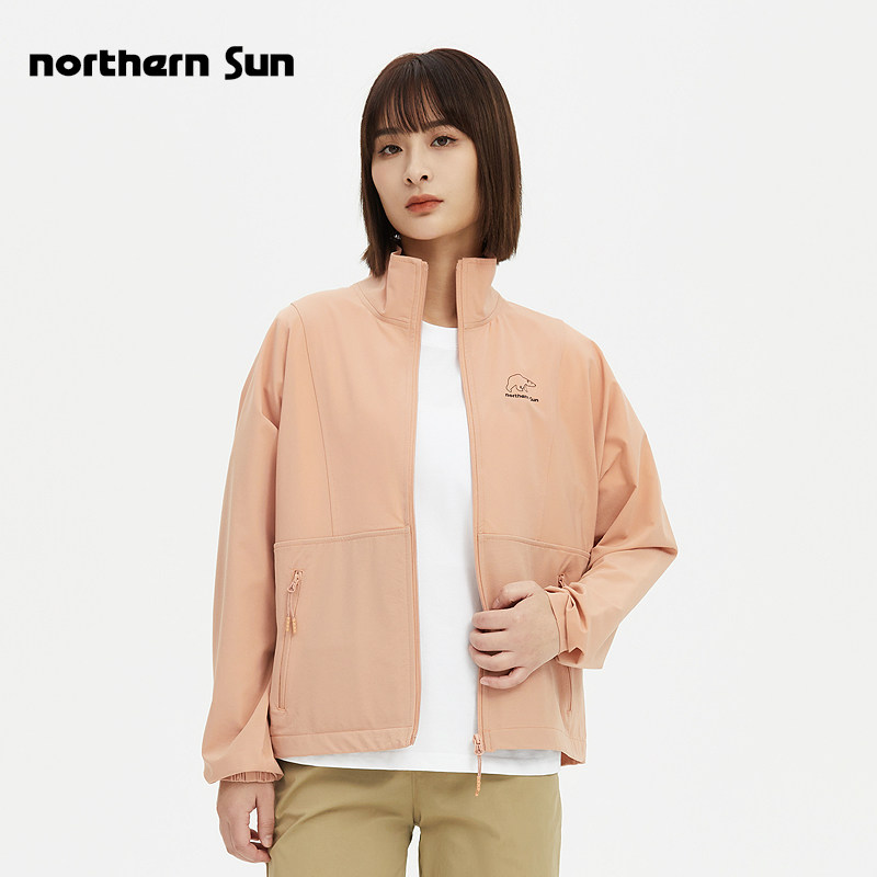 诺思山户外立领外套女士新款短款户外运动休闲夹克防泼水弹力3610,运动服/休闲服装,运动茄克/外套,淘宝优惠券,粉丝福利购,淘宝优惠卷