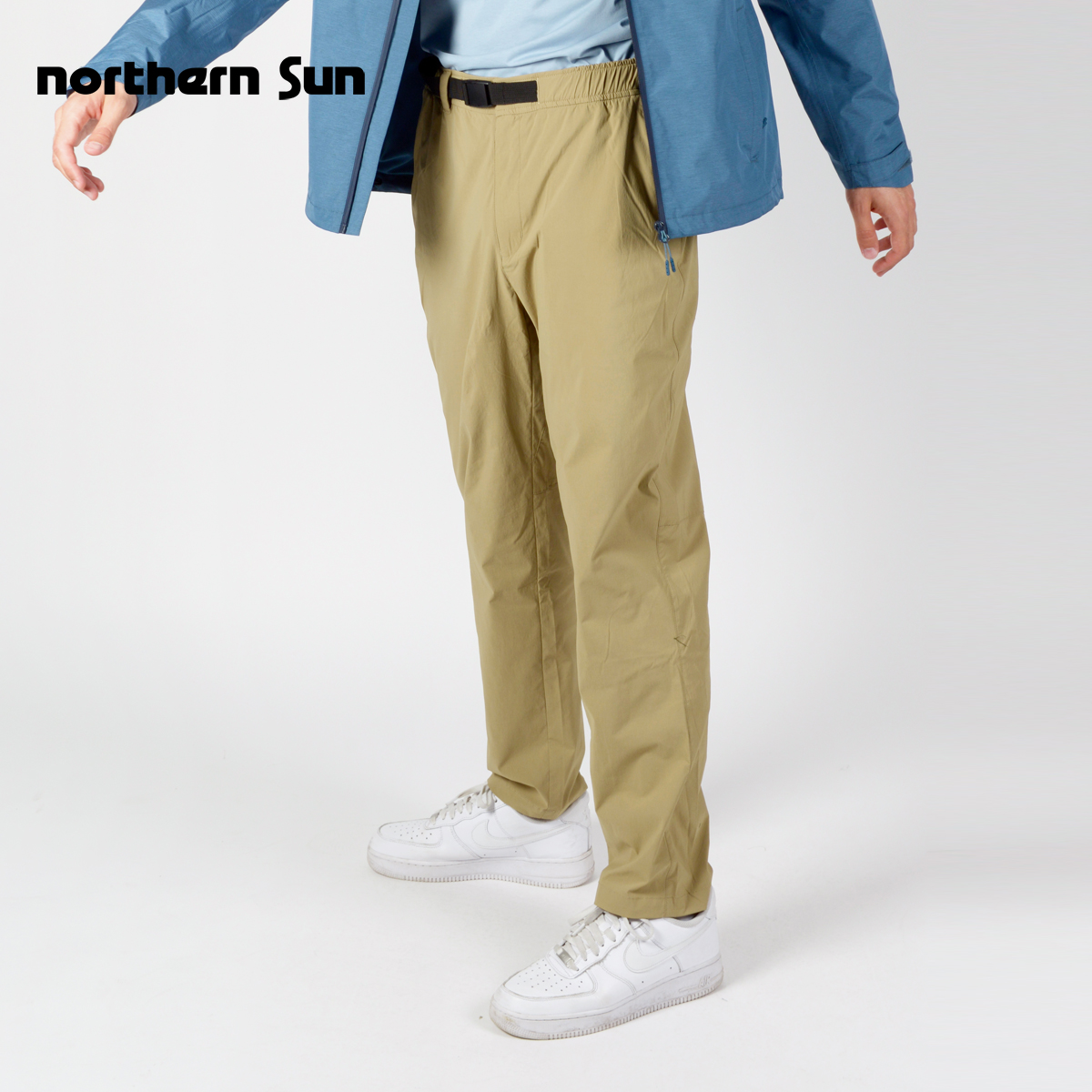 诺思山户外休闲腰带工装裤夏季男款弹力速干长裤运动薄款裤子2823