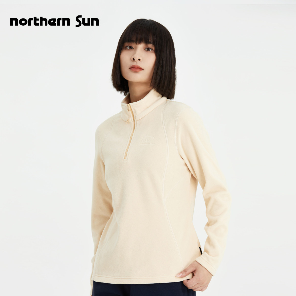 诺思山户外秋冬男女抓绒衣抗静电摇粒绒立领套头运动保暖内胆1556,户外/登山/野营/旅行用品,抓绒衣,淘宝优惠券,粉丝福利购,淘宝优惠卷