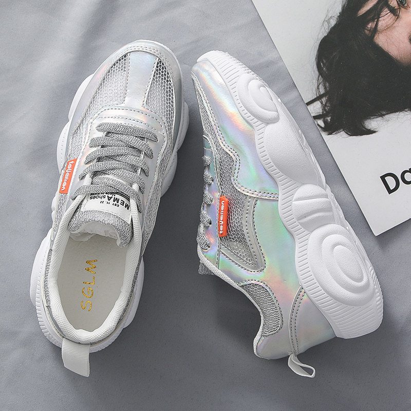 小白潮鞋2020夏季透气新款休闲春款老爹ins百搭学生网红小熊女鞋|ruв категории Женская обувь, низкий чистка - от Buy2taobao.com для оказания профессиональной услуги покупки агента Taobao