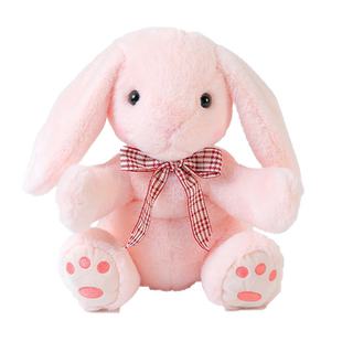 兔子毛绒玩具玩偶可爱仿真小白兔公仔学说话的小兔子复读娃娃女孩