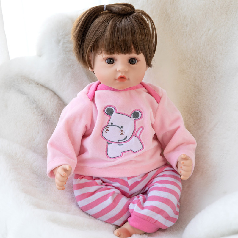 仿真娃娃玩具婴儿女孩软硅胶全软胶洋娃娃重生睡眠会说话的假娃娃