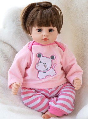 仿真娃娃玩具婴儿女孩软硅胶全软胶洋娃娃重生睡眠会说话的假娃娃