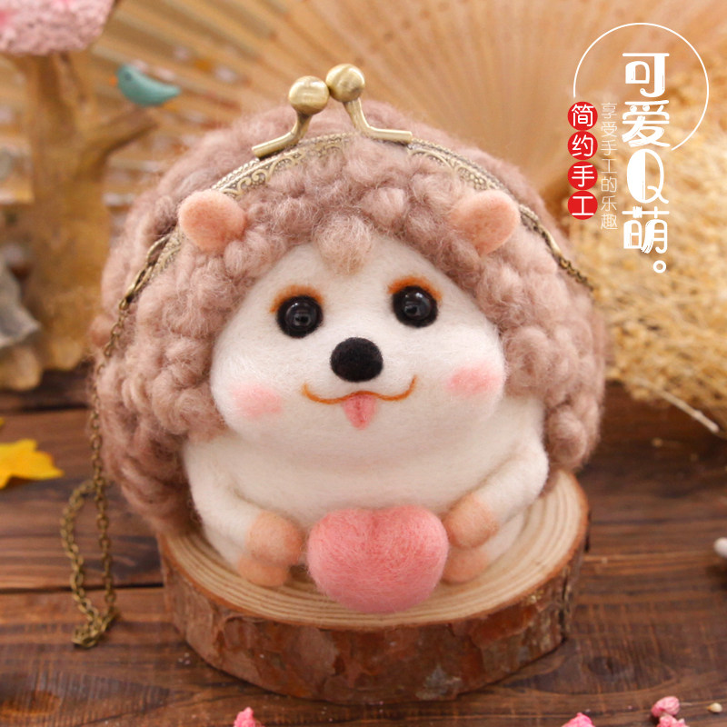 包邮羊毛毡戳戳乐 零钱包口金包大人手工DIY制作创意材料包非成品在类目 居家布艺, 缝纫DIY材料、工具及成品, 缝纫DIY材料套装中 - 来自Buy2taobao.com提供专业的淘宝代购服务