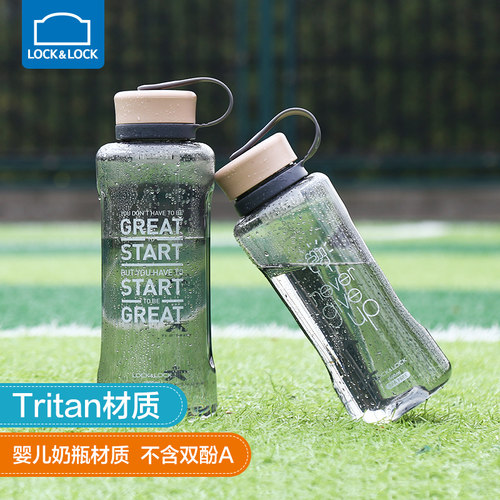 超大容量便携水杯乐扣tritan