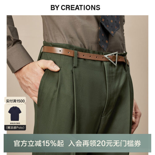 柏品纯棉经典好莱坞裤