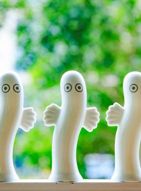 陶瓷可爱桌面装饰品水培瓶