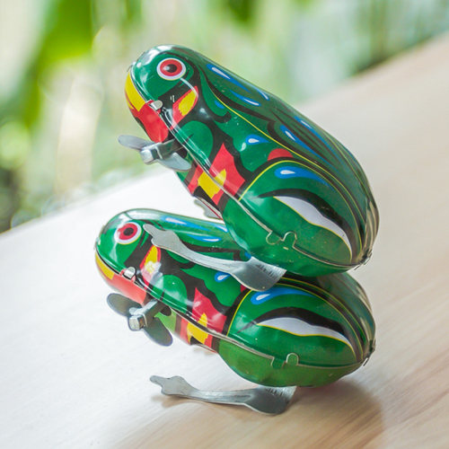 80后怀旧玩具青蛙回忆小时候