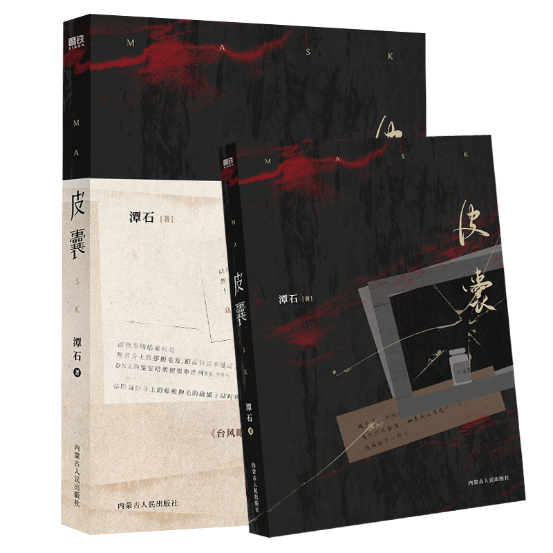 亲签版 皮囊 潭石著 陆时琛×孟钊 纸飞机同作者  悬疑刑侦小说实体书