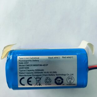 乐橙扫地机器人电池 CMICR18650F9M-4S1P锂电池 14.4V3000mAh