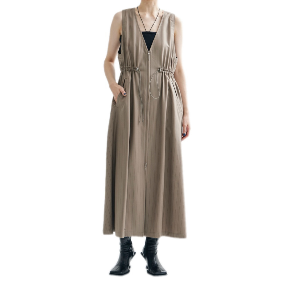 国内现货Ujoh24秋冬 设计师品牌 连带裙收腰连衣裙半身裙拍下不退