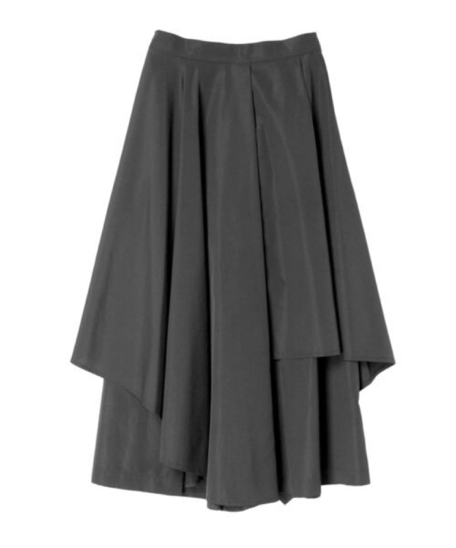 【拍下不退】国内现货UN3D.25秋冬拼接不对称半身裙裤