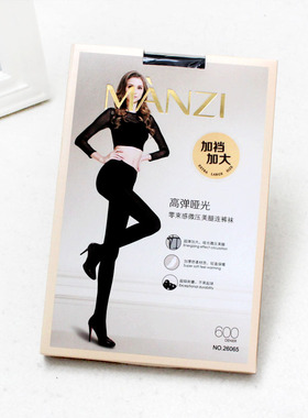 曼姿 600D800D天鹅绒棉秋冬加厚连裤袜 26034 26065 76040 26111