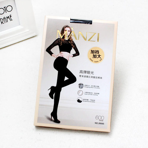 曼姿天鹅绒秋冬加厚连裤袜