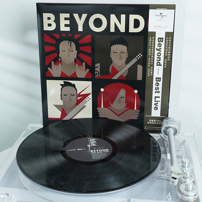 正版 Beyond专辑 Best Live最佳现场 光辉岁月 演唱会 LP黑胶唱片