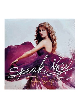 欧版进口 霉霉TaylorSwift Speak Now 泰勒专辑 有屁 2LP黑胶唱片