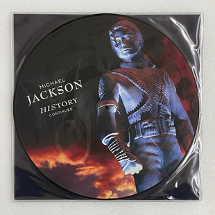 历史 欧版 Jackson迈克尔专辑 Michael 图案胶2LP黑胶唱片碟 进口
