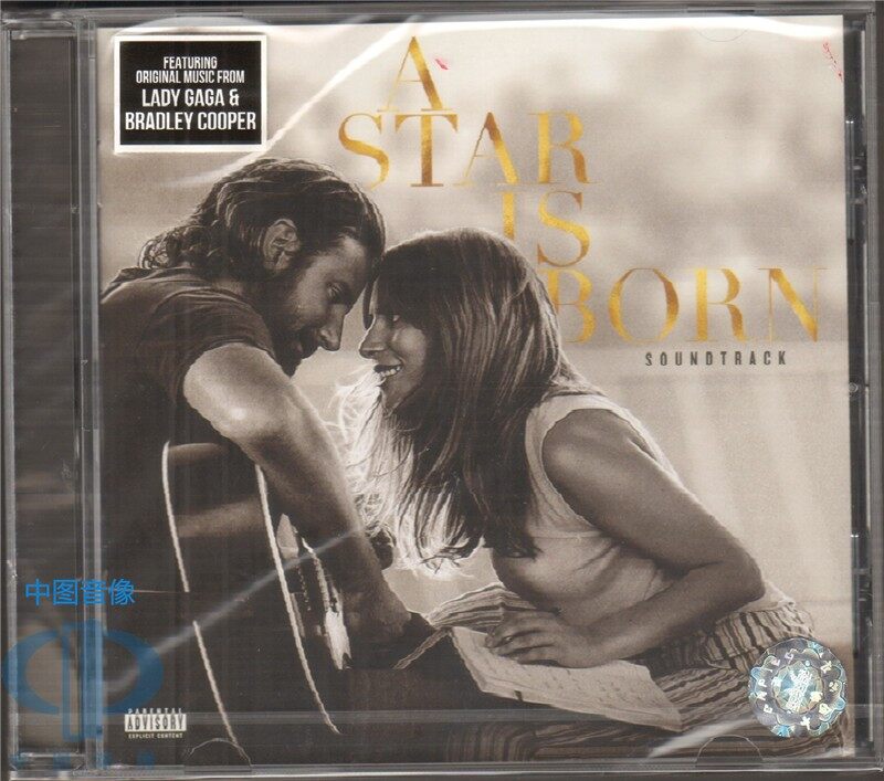 进口 LadyGaga 一个明星的诞生A Star Is Born 电影原声带 CD唱片