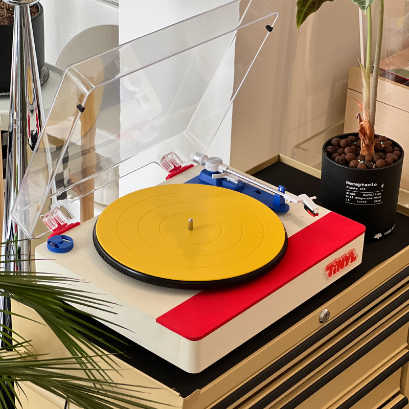 正版 TINYL PLAY  铁三角头 蓝牙黑胶唱片机