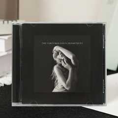美版进口 泰勒斯威夫特霉霉专辑 TTPD 苦难诗社 黑狗版限定CD唱片