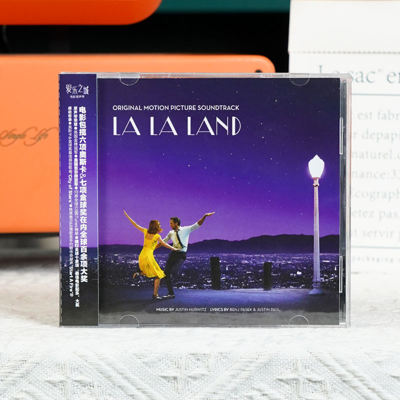 官方正版 爱乐之城 电影原声带 La La Land OST 影视CD唱片专辑碟 音乐/影视/明星/音像 音乐CD/DVD 原图主图