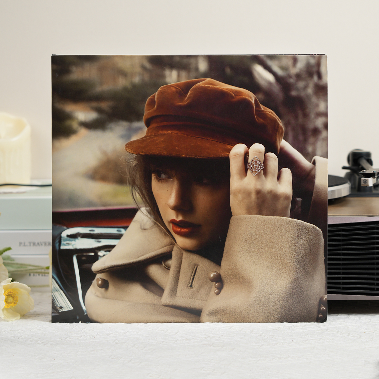 Taylor Swift重制版 RED 4LP黑胶附定制胶套