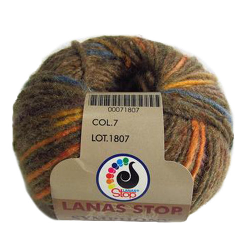 段染西班牙中粗羊毛线渐变棒针线